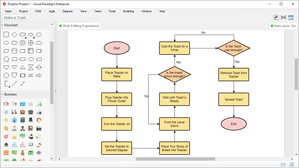 Flowchart software